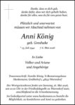 eine Anzeige