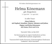 eine Anzeige