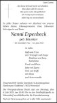 eine Anzeige