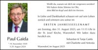 eine Anzeige