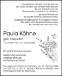 eine Anzeige